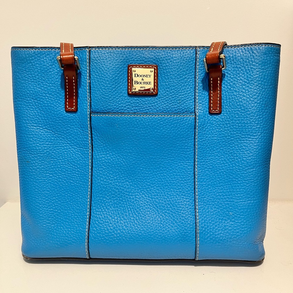 Rooney and Bourke Lexington Small Shopper - blue